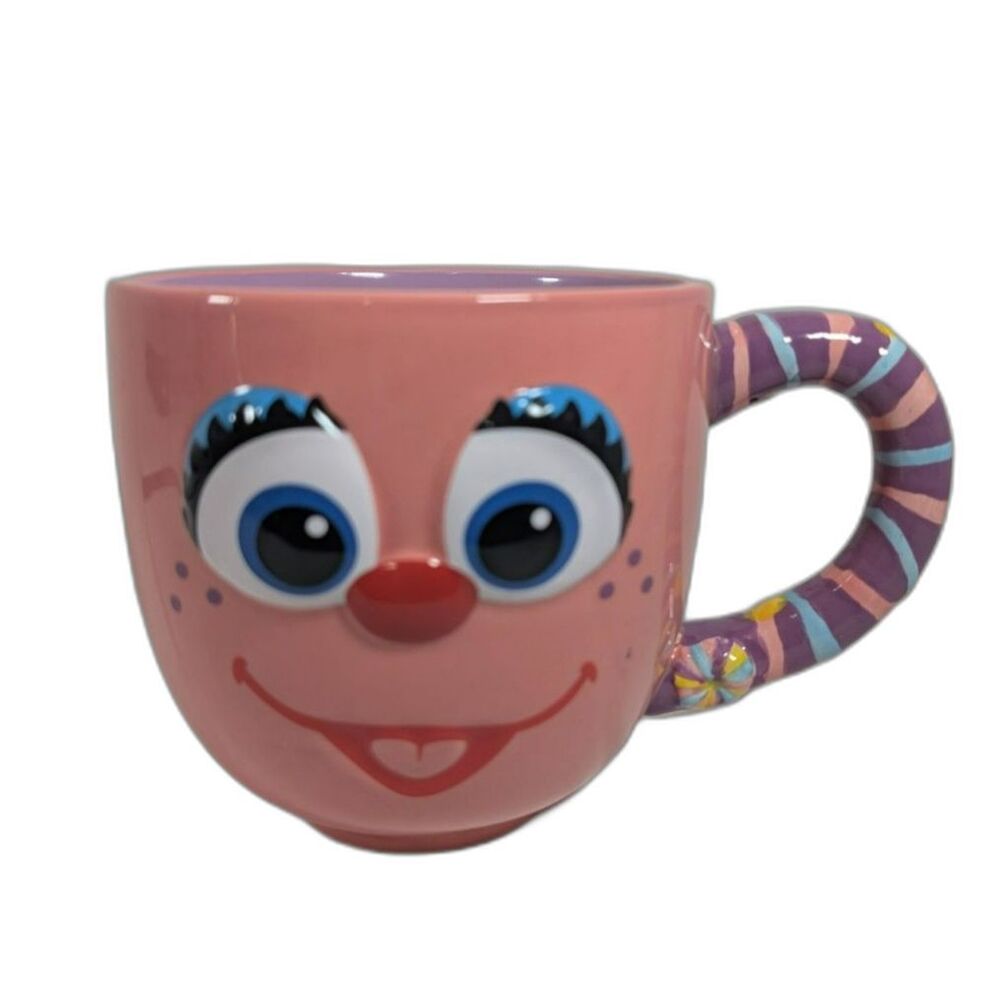 Sesame Street Abby Cadabby 32 Oz Ceramic Mug SeaWorld Busch Gardens 2017